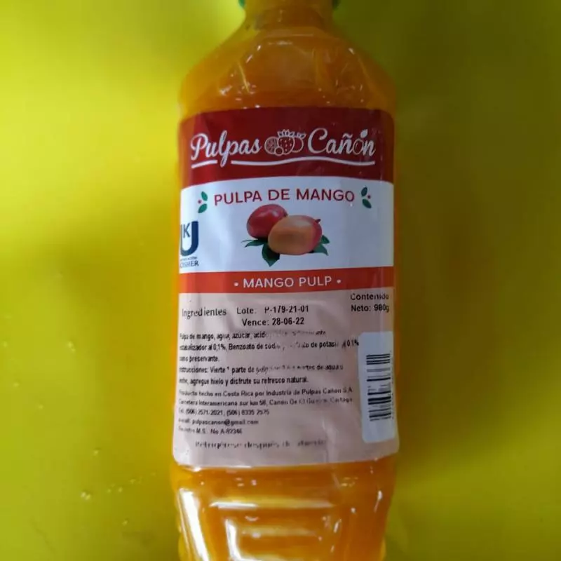 PULPA DE MANGO 1 LITRO