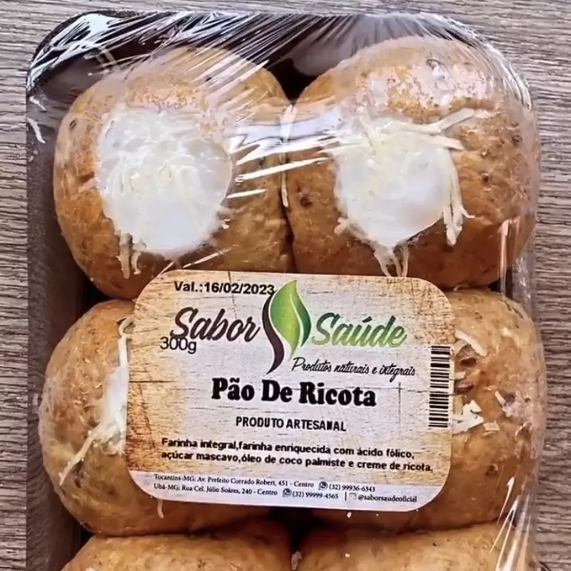 Pão de Ricota- 6 uni