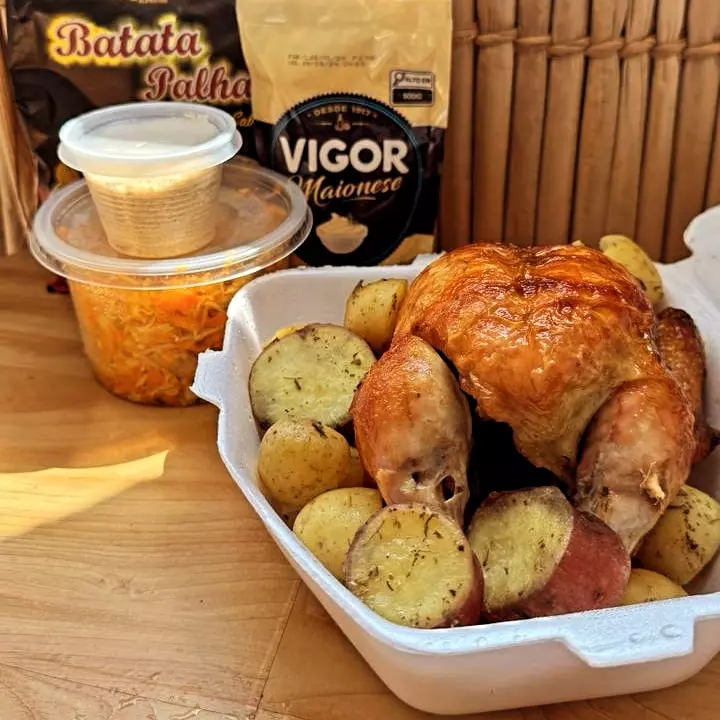 Frango c/ batata doce
