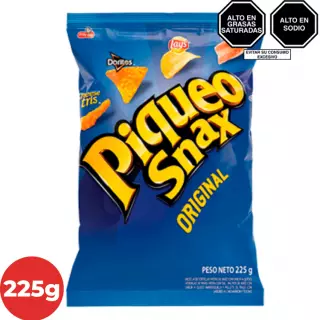 Piqueo snax bolsa grande 260g