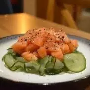 Sunomono Salmão