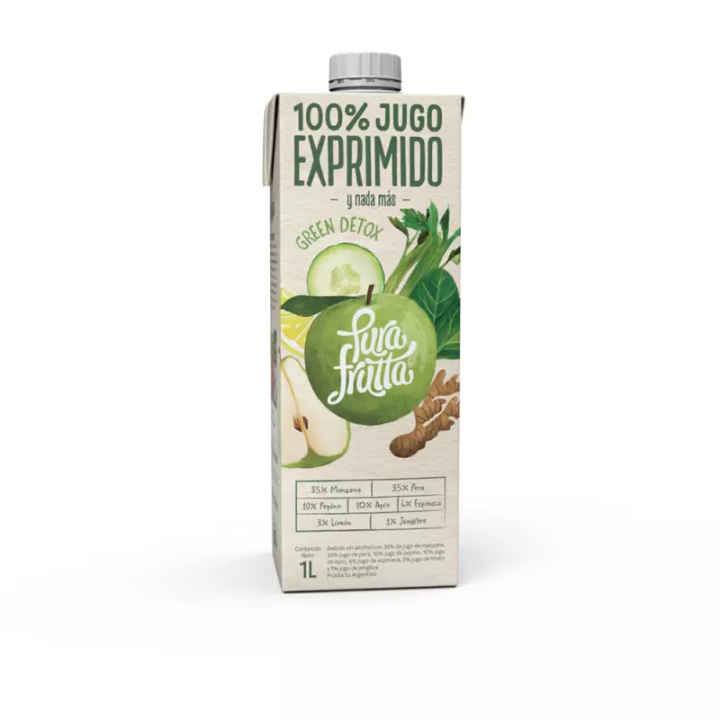 Jugo 100% bleen green detox x1L