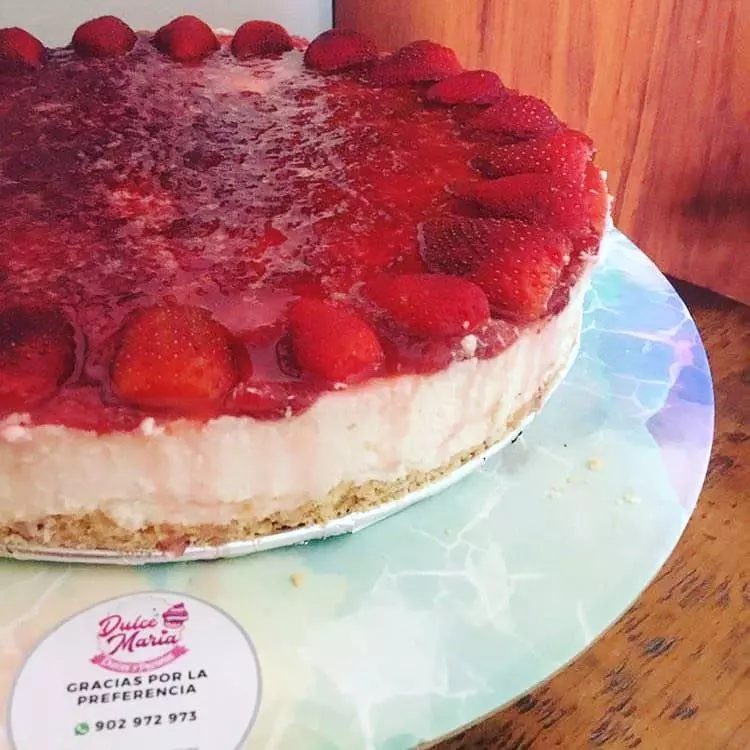 Cheesecake de fresa
