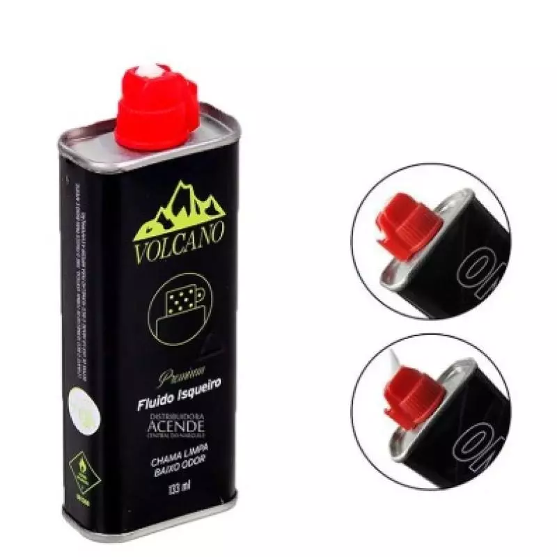 Fluído de Isqueiro Volcano 133 ml