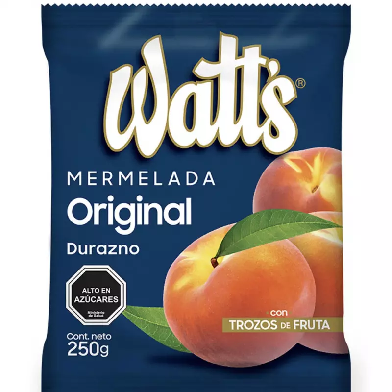 Mermelada watts Durazno