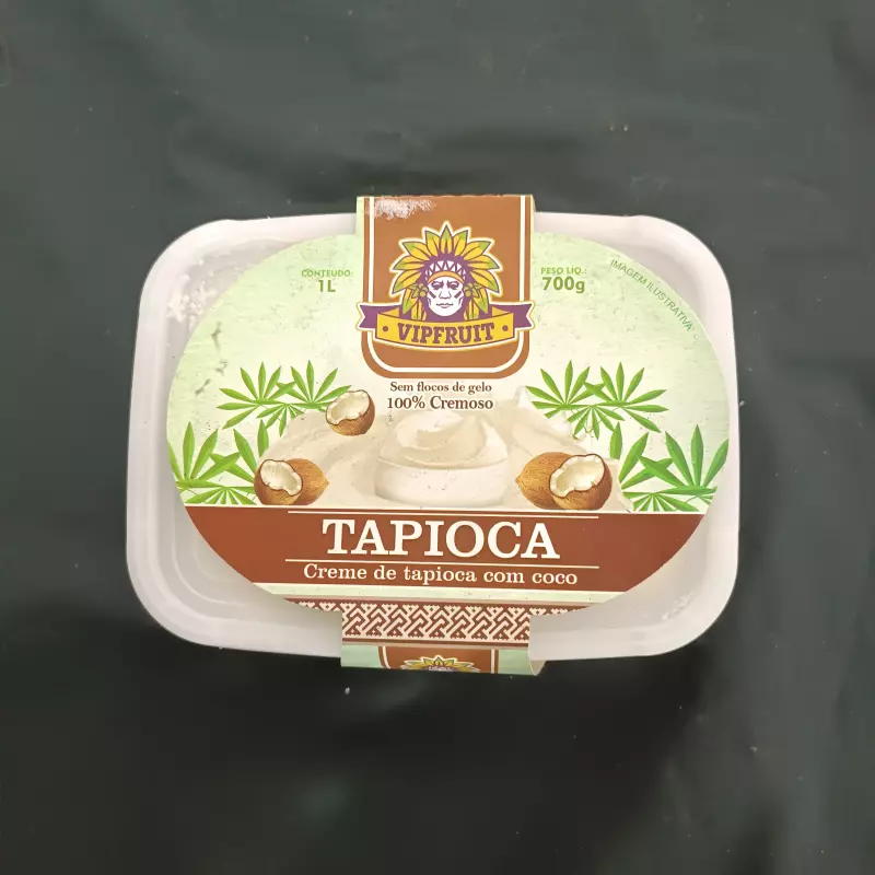 Sorvete de Tapioca com Coco 700g