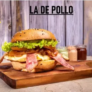 HAMBURGUESA DE POLLO