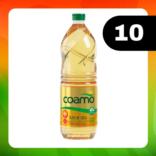 Medio bulto Coamo Aceite Soya 900ml