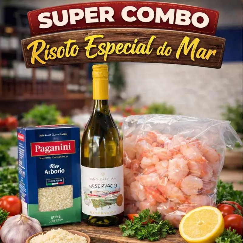 RISOTO ESPECIAL DO MAR