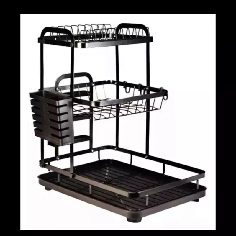 🌟RACK ESCURRIDOR ALUMINIO 3 NIVEL🌟