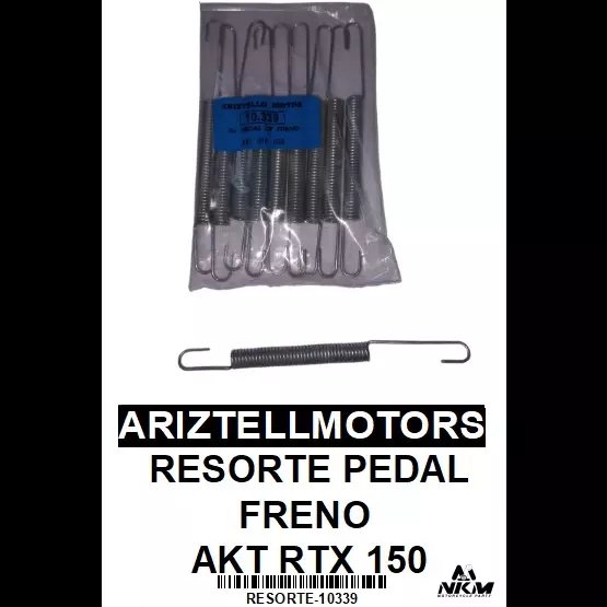RESORTE PEDAL FRENO AKT RTX 150
