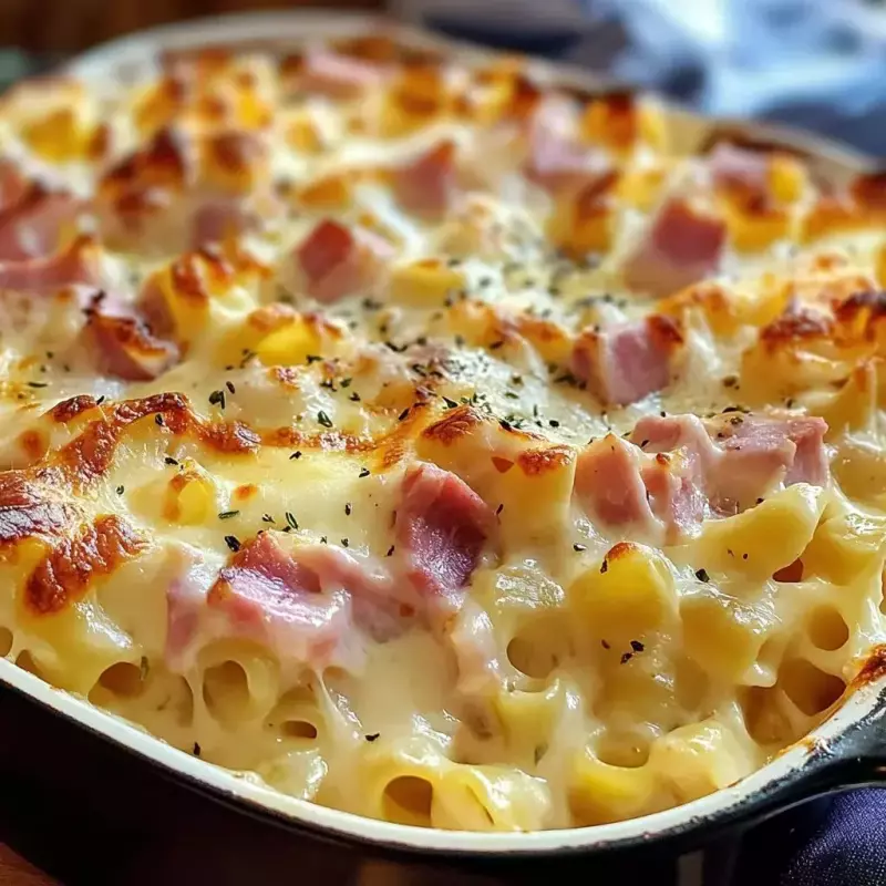 Martes 12 Mayo -Rigatoni en bechamel