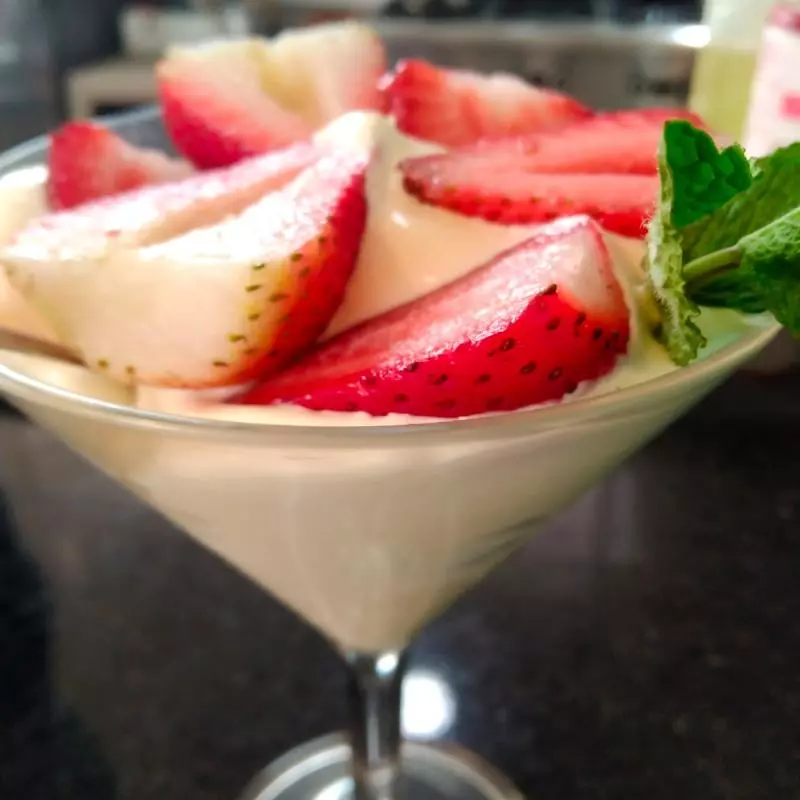 Fresas Crema