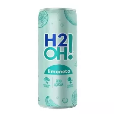 H2o Limoneto Zero açúcar