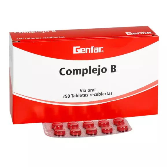 COMPLEJO B CAJA X 10 TABLETAS