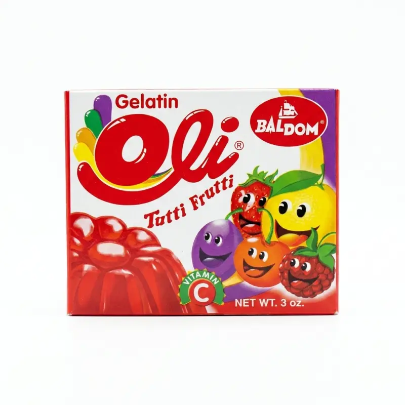 Gelatina Oli de Tutti Frutti 85g