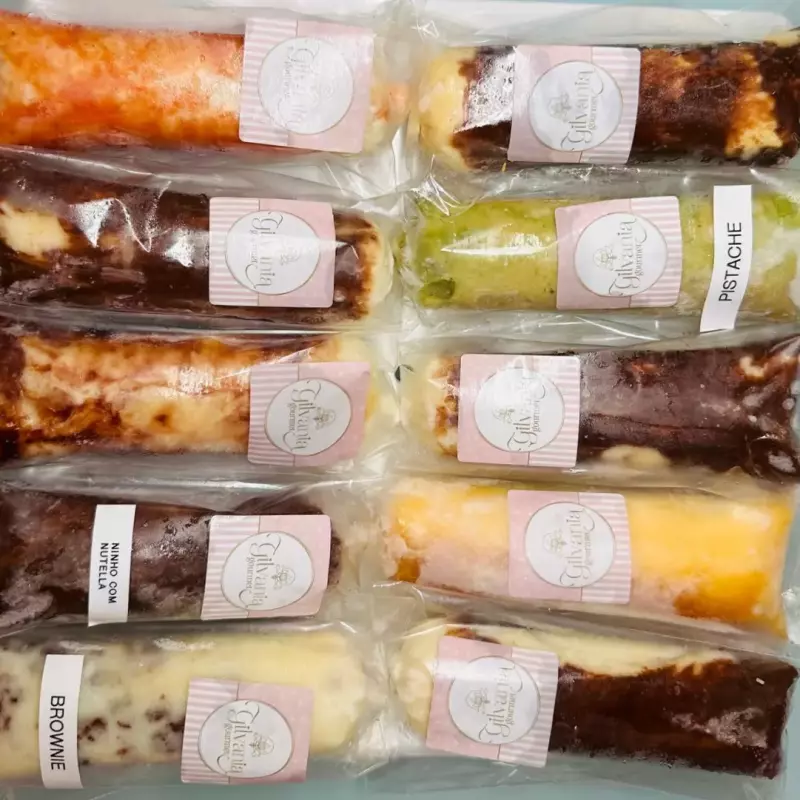 Gelato de Frutas Vermelhas