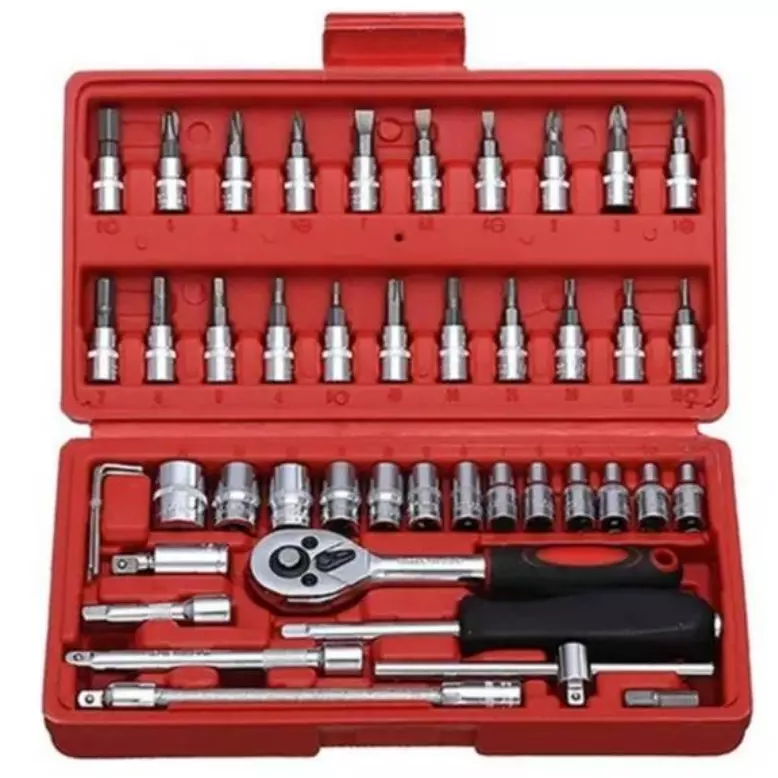 🚙CAJA HERRAMIENTA 46P. ROJA🚙(copy)