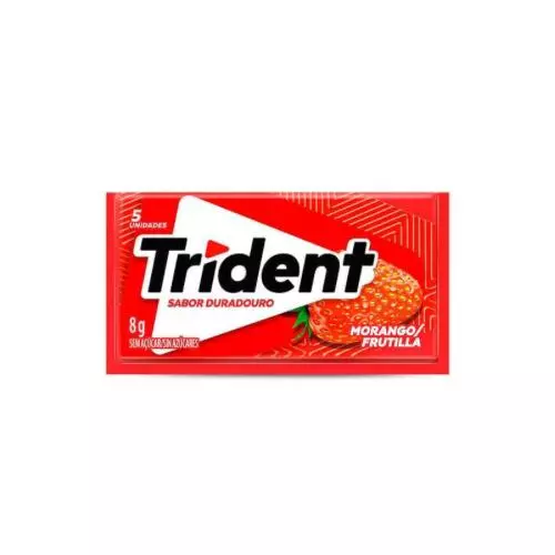 Chiclete Trident Morango 8gr