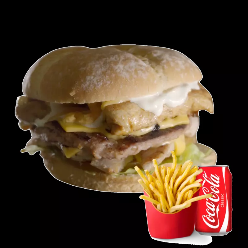 MENÚ GIGANTE ESPECIAL ROOSTER