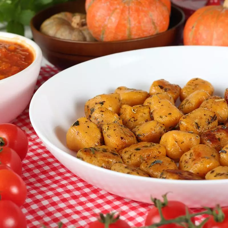 NHOQUE DE ABÓBORA (GNOCCHI Di ZUCCA)