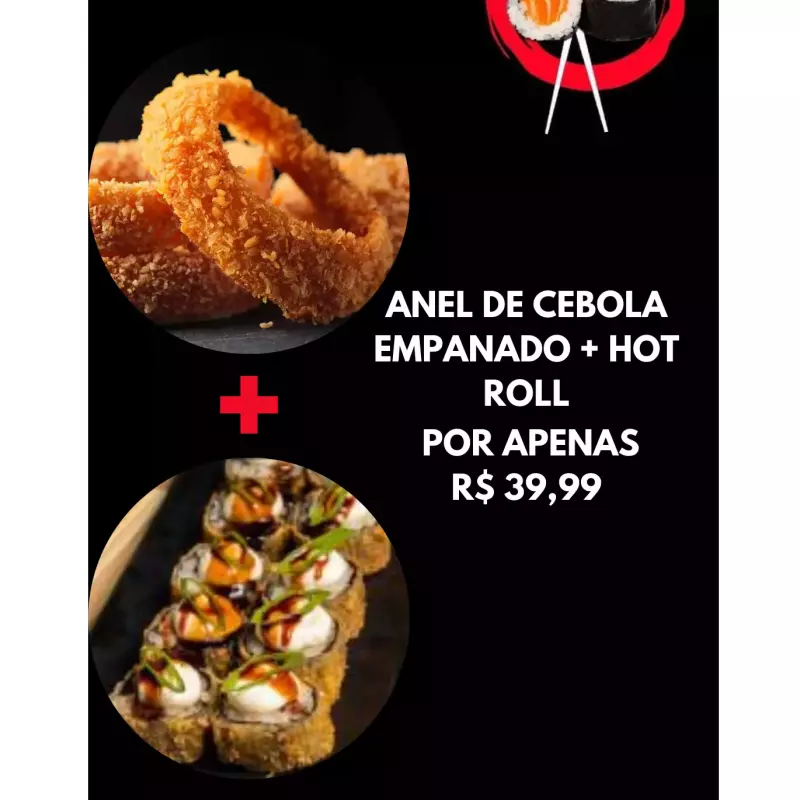 Cebola Empanada + Hot Roll