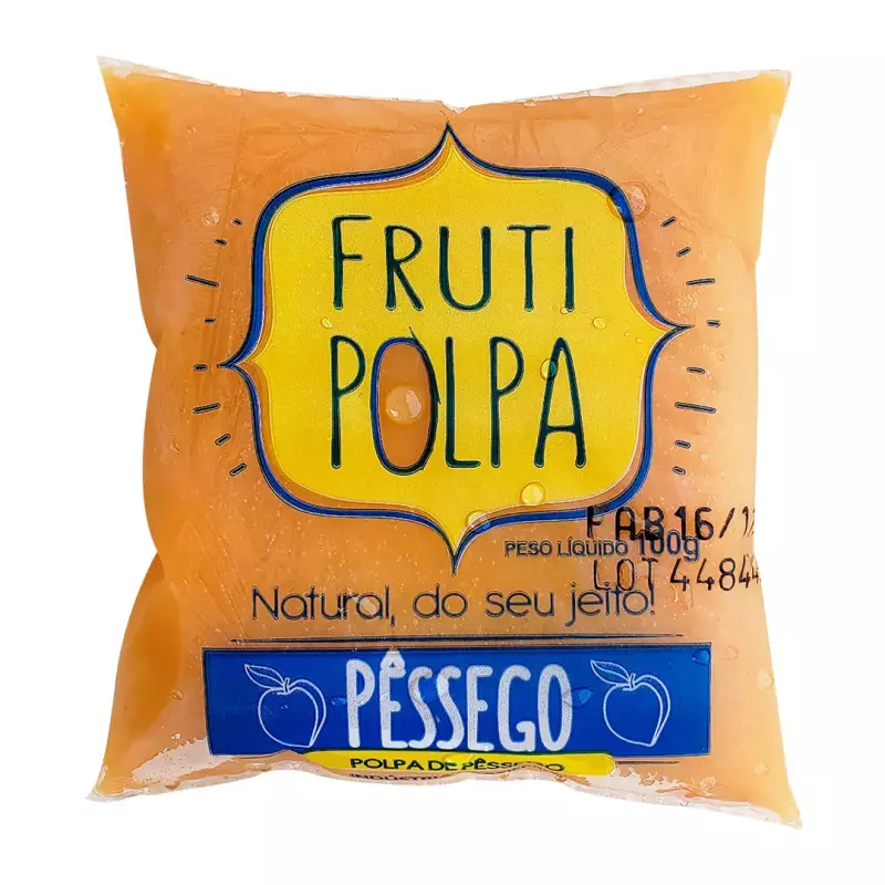 Pêssego Polpa 1 Kg
