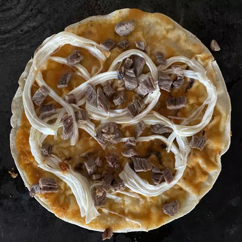 Embarrada de tasajo.