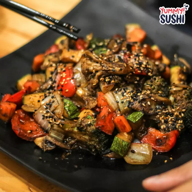 Teppanyaki de Verduras