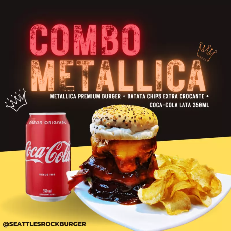 Metallica Metal Coca-cola