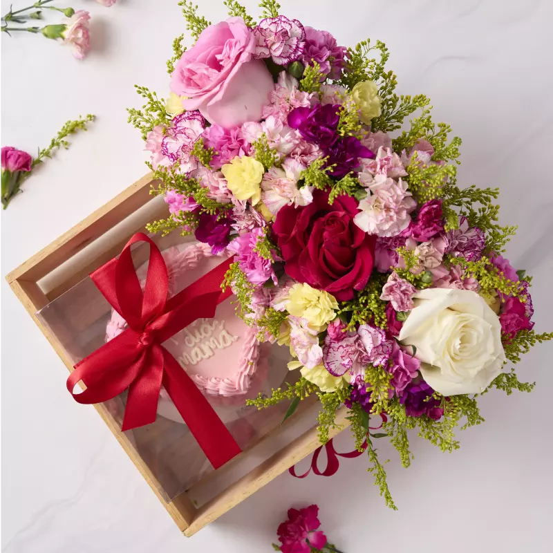 Mom’s flower box