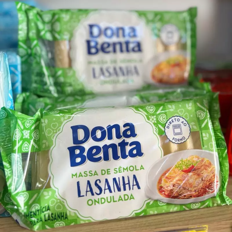 Massa de lasanha de sêmola