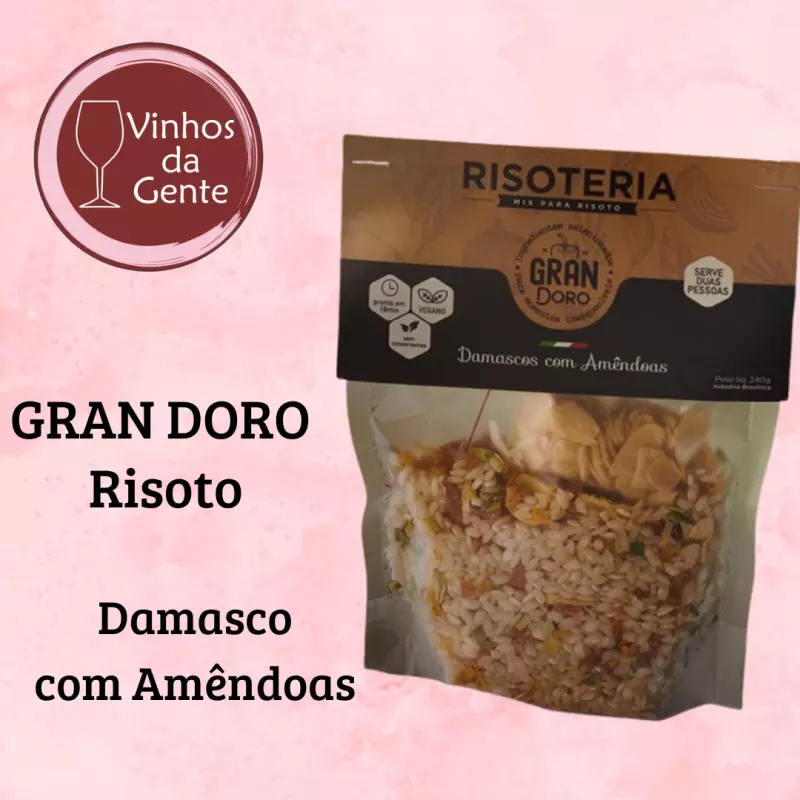 Risoto Damasco com Amêndoas GRAN DOR