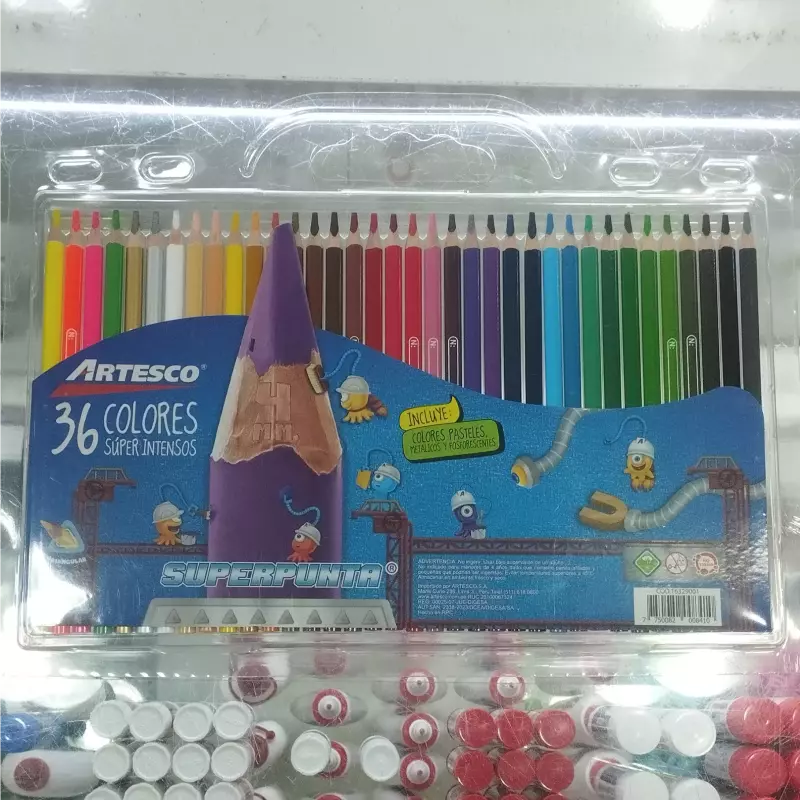 Colores artesco 36 piezas