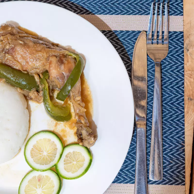 Frango Estufado Com Xima