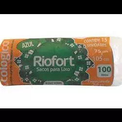 Saco pra lixo 100LT 15un