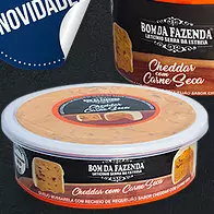 QUEIJO RECHE/CHEEDE/CARN/SEC/METADE