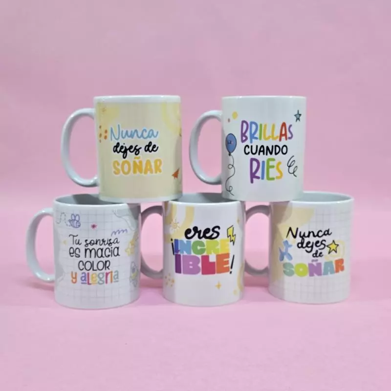 Mug para pintar día del niño