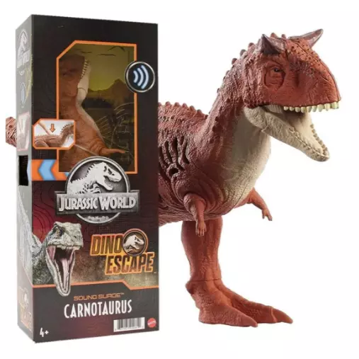 Carnotaurus con rugido y articulado