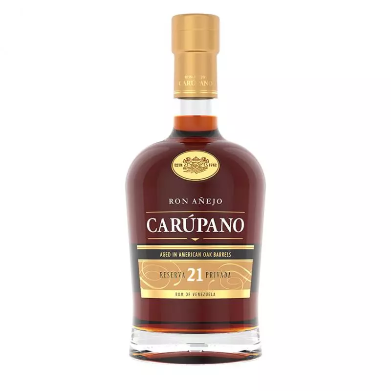 CARUPANO 21 AÑOS RON VENEZOLANO