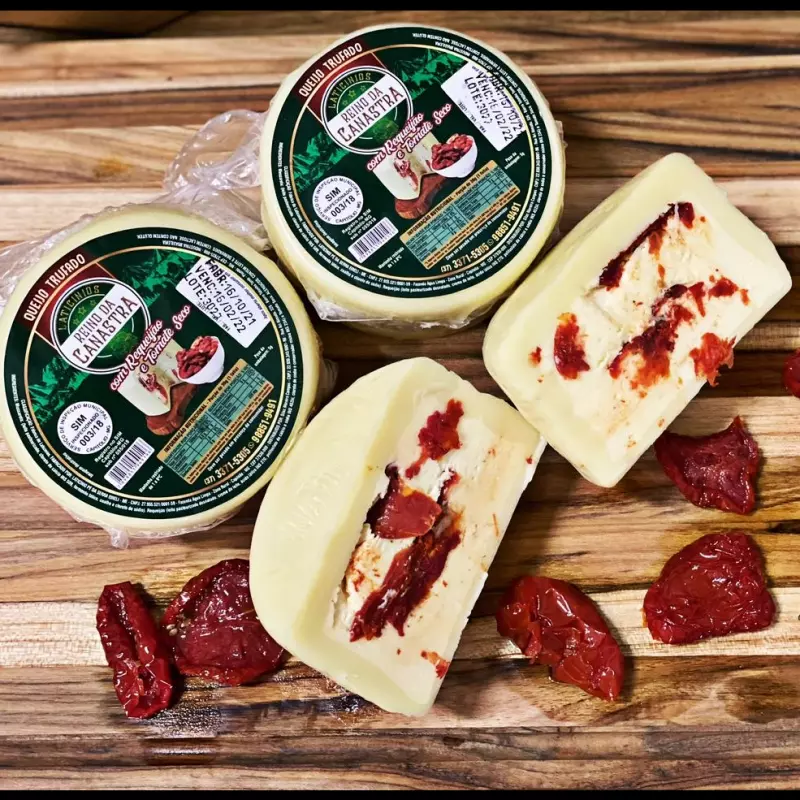 TRUFADO TOMATE SECO REQUEIJAO 600GR