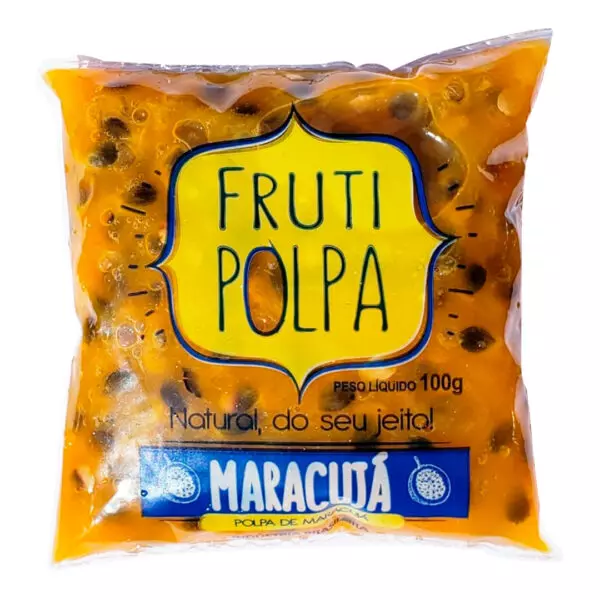 Maracujá com Sementes Polpa 1 Kg