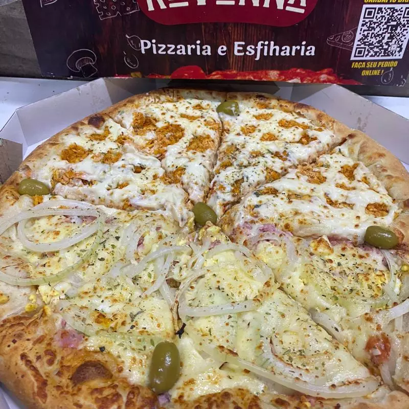 1/2Portu e 1/2 Frango catupiry
