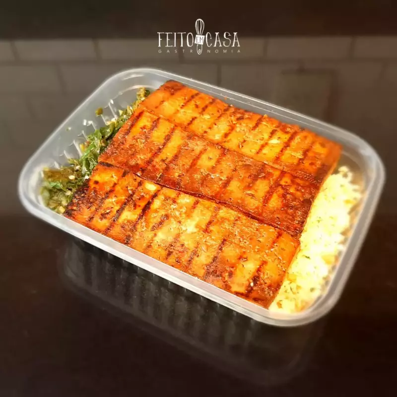 *Tofu grelhado c/espinafre refo...