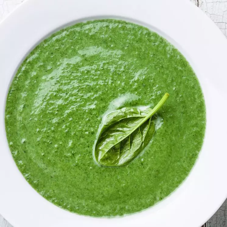 Sopa de espinaca
