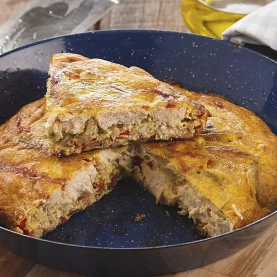 Frigideira de frango