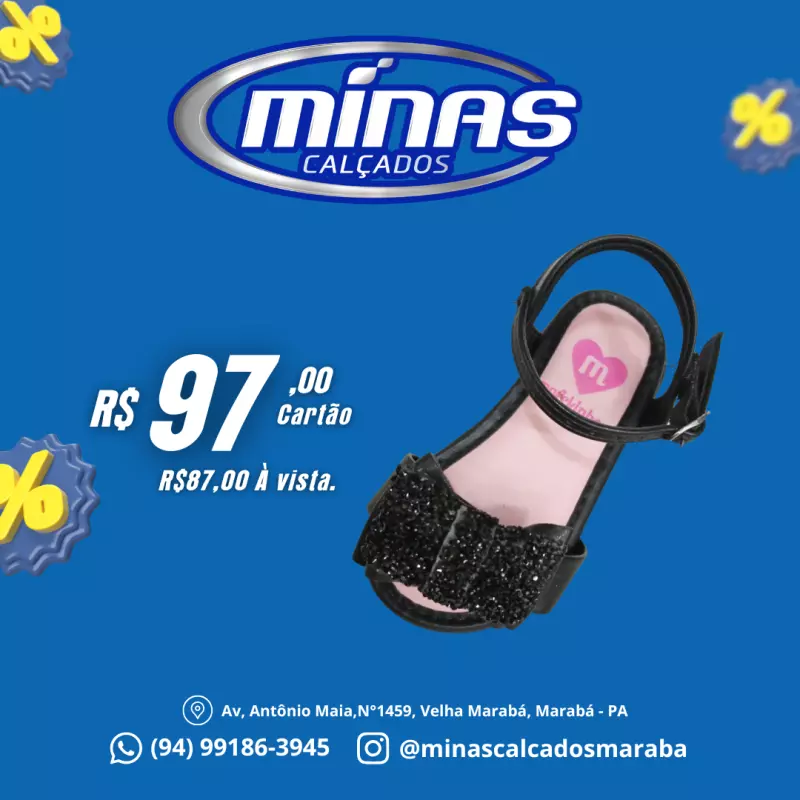 Sandália Preta RF:2112787