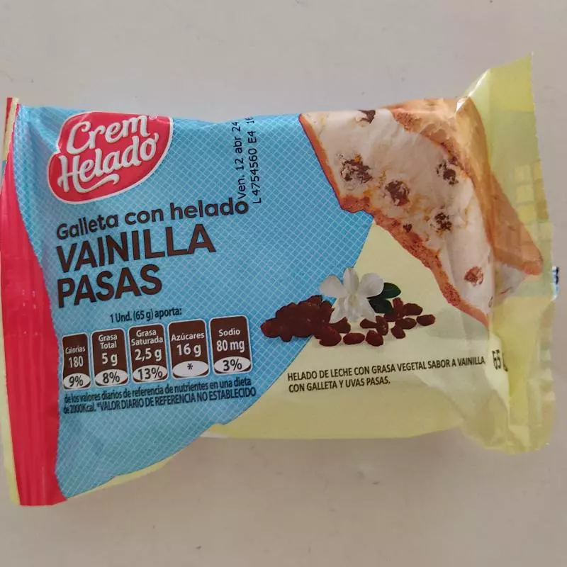 Galleta de helado