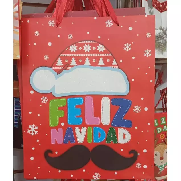 Bolsa de Regalo Mediana Escarchada