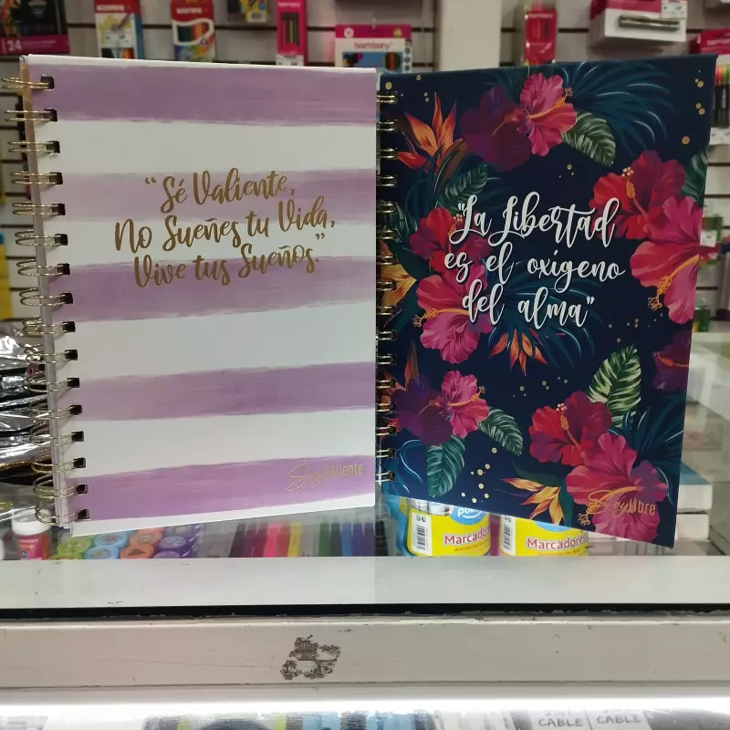 Cuaderno de espiral merletto